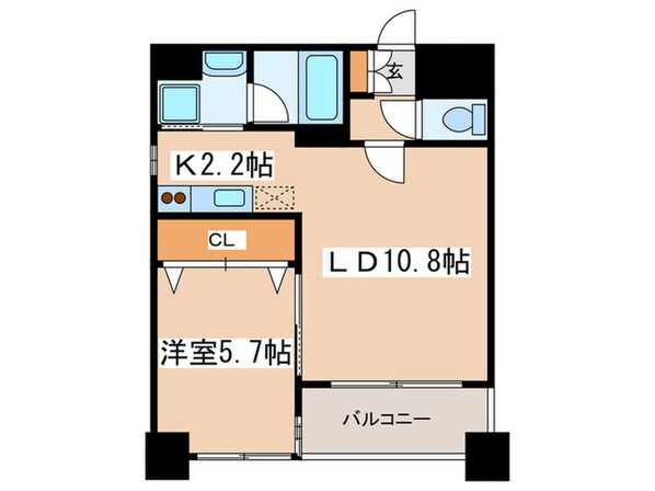 ドエル南円山の物件間取画像